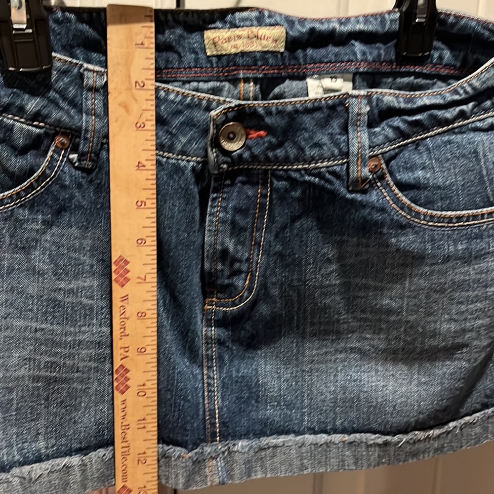 Denim Mini Skirt - Picture 2 of 4